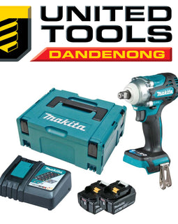Makita 18V Brushless 1/2" Impact Wrench P/n DTW300RTJ inc Free Delivery