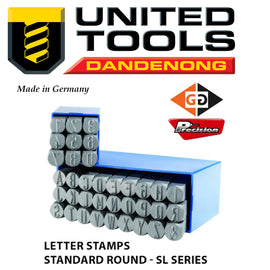 Standard Letter & Number Punch Stamp sets - Various Sizes Made in Germany