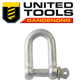 Beaver Hot Dipped Galvanised Commercial Dee Shackles  (Various Sizes)