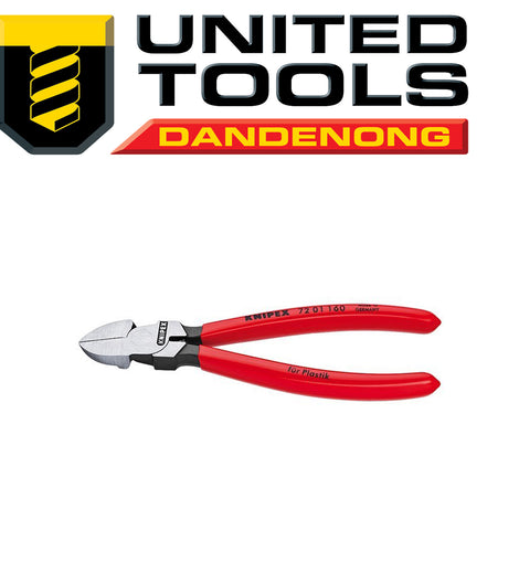 KNIPEX DIAGONAL CUTTERS FOR PLASTIC P/n 72 01 160