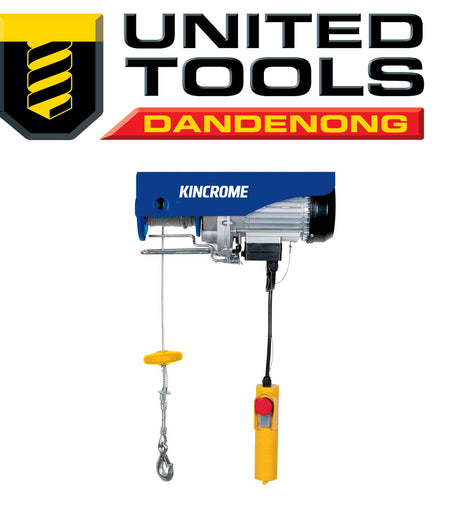KINCROME ELECTRIC LIFTING HOIST 125-250KG P/n KP1201 inc Free Delivery