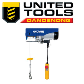 KINCROME ELECTRIC LIFTING HOIST 400-800KG P/n KP1202 inc Free Delivery
